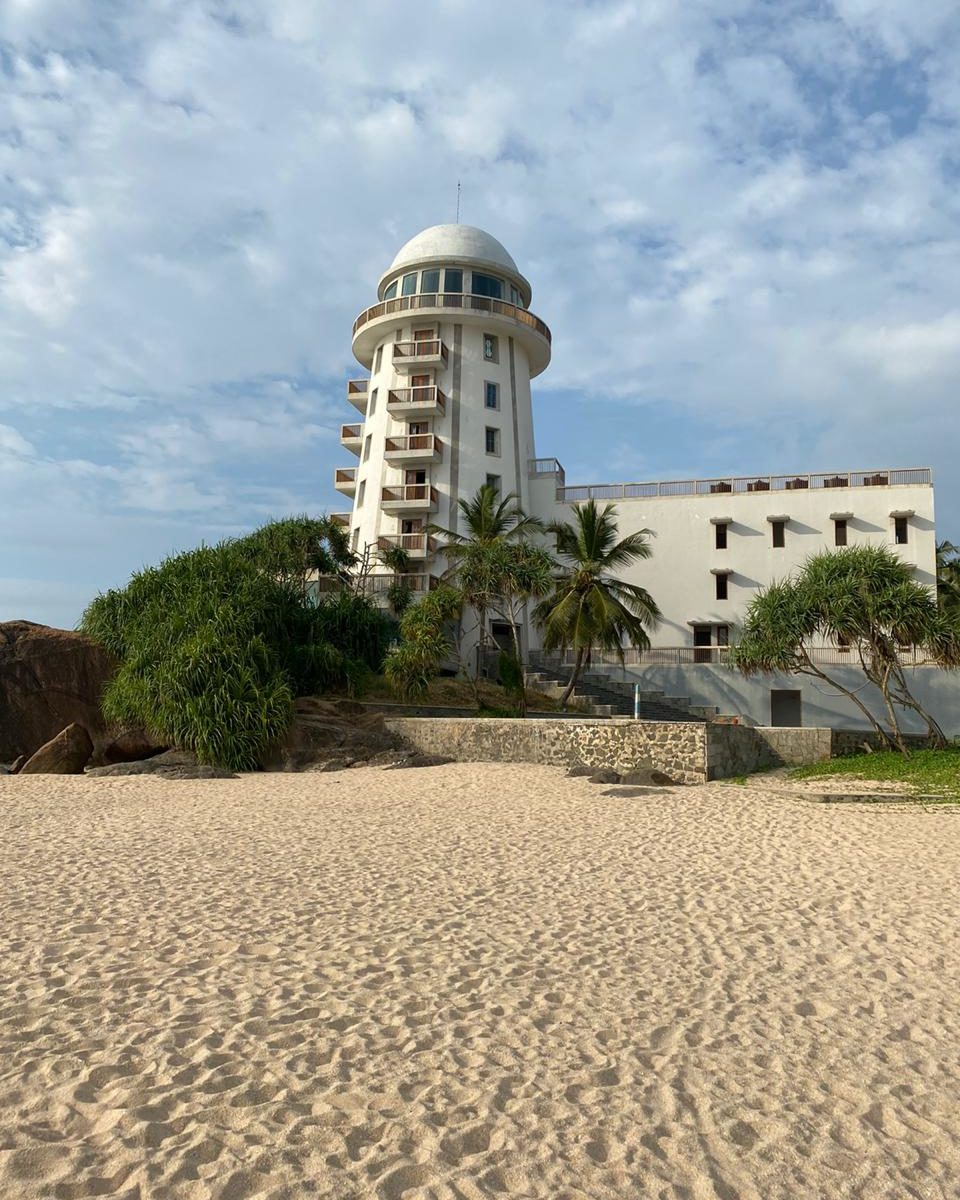 Отель в маяке на Шри-Ланке